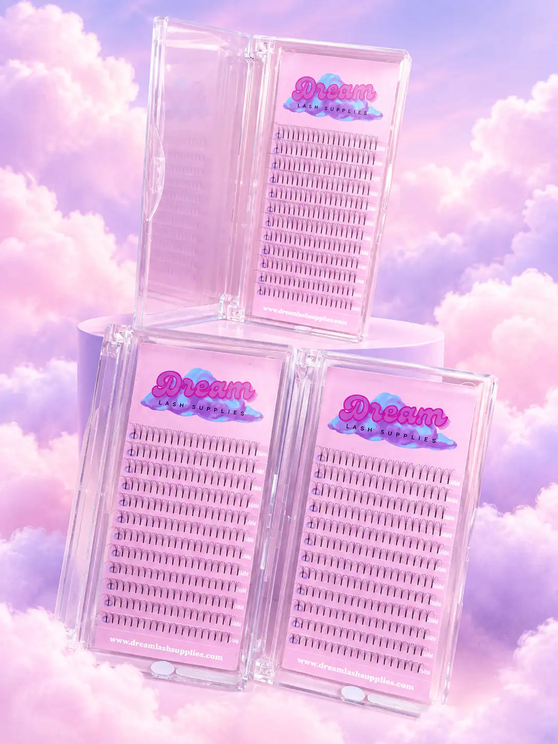 Dream Lash Supplies 3D Pre-Made Lash Trays
